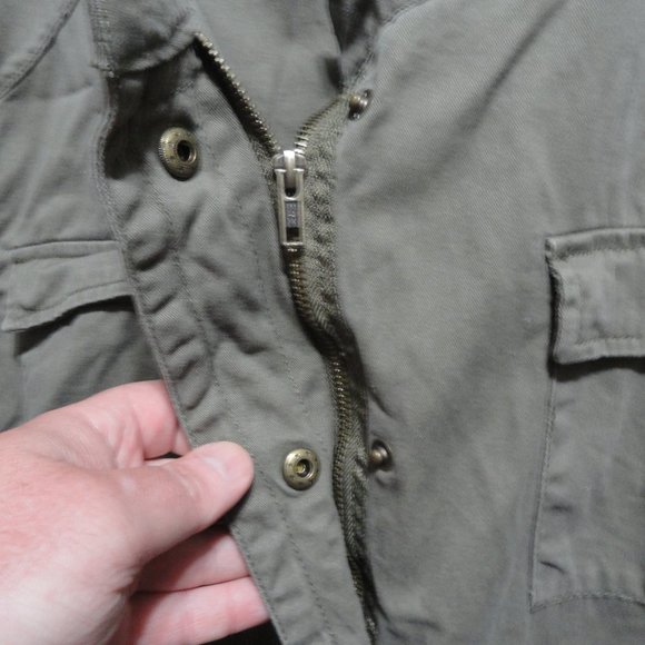 Per Se multi pocket cotton full zip snap vest~gently worn, great shape~ - Picture 4 of 5